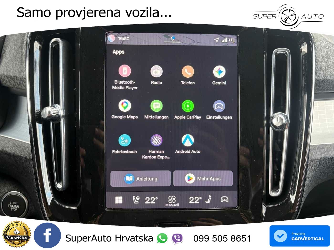 Volvo XC40 2.0 B4 197 KS Automatic LED+GR SJED+ACC