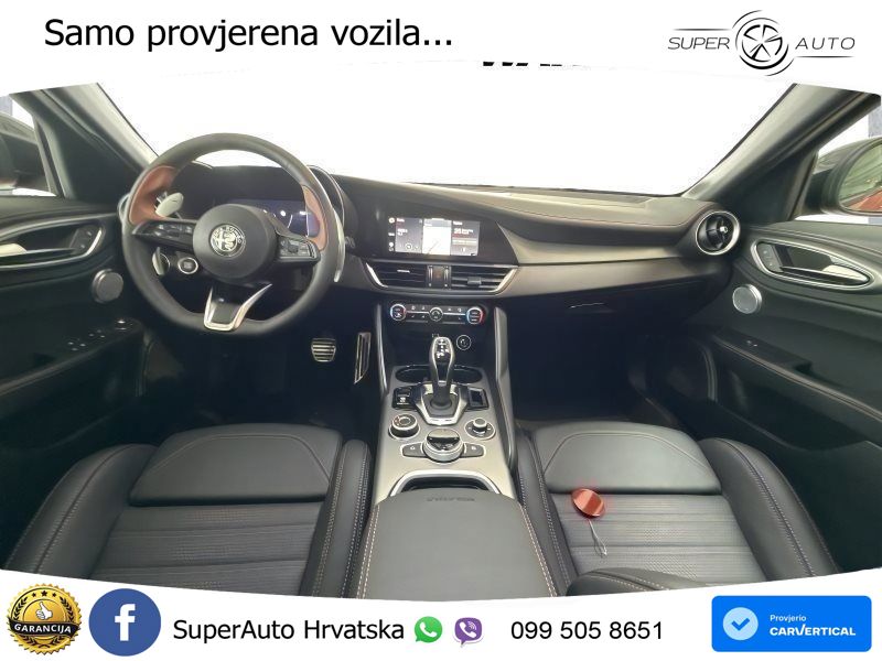 Alfa Romeo Giulia 2.0 Turbo (280 KS) Q4 Automatic LED+GR SJED+ACC
