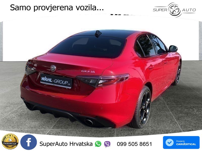 Alfa Romeo Giulia 2.0 Turbo (280 KS) Q4 Automatic LED+GR SJED+ACC