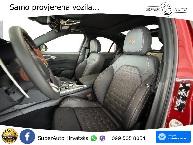 Alfa Romeo Giulia 2.0 Turbo (280 KS) Q4 Automatic LED+GR SJED+ACC