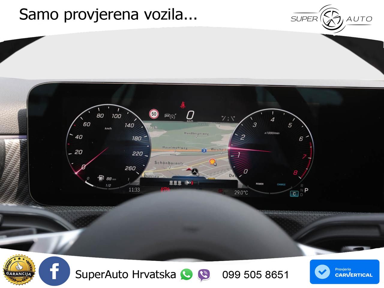 Mercedes-Benz A 200 7G-DCT LED+GR SJED+ACC