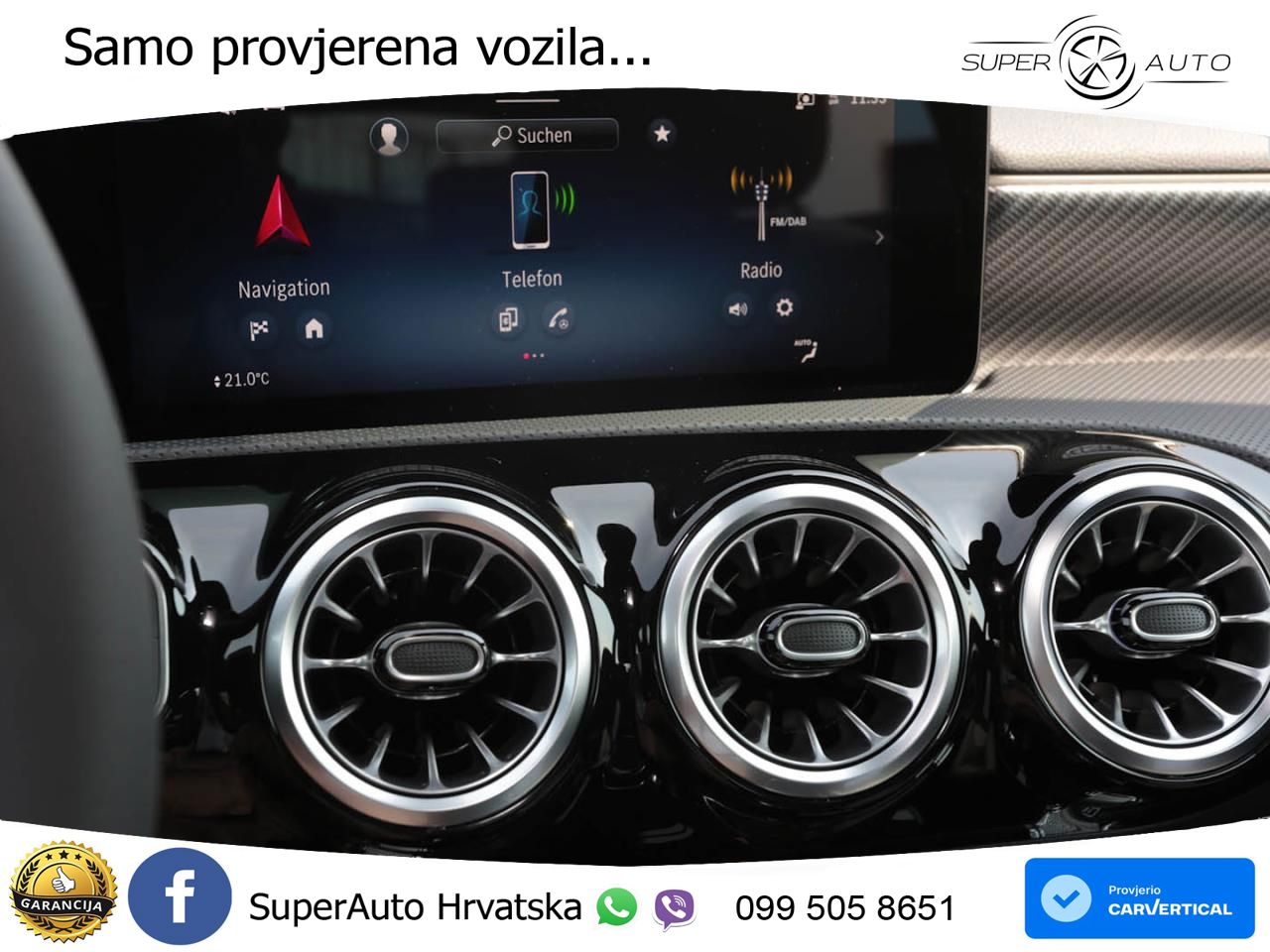 Mercedes-Benz A 200 7G-DCT LED+GR SJED+ACC