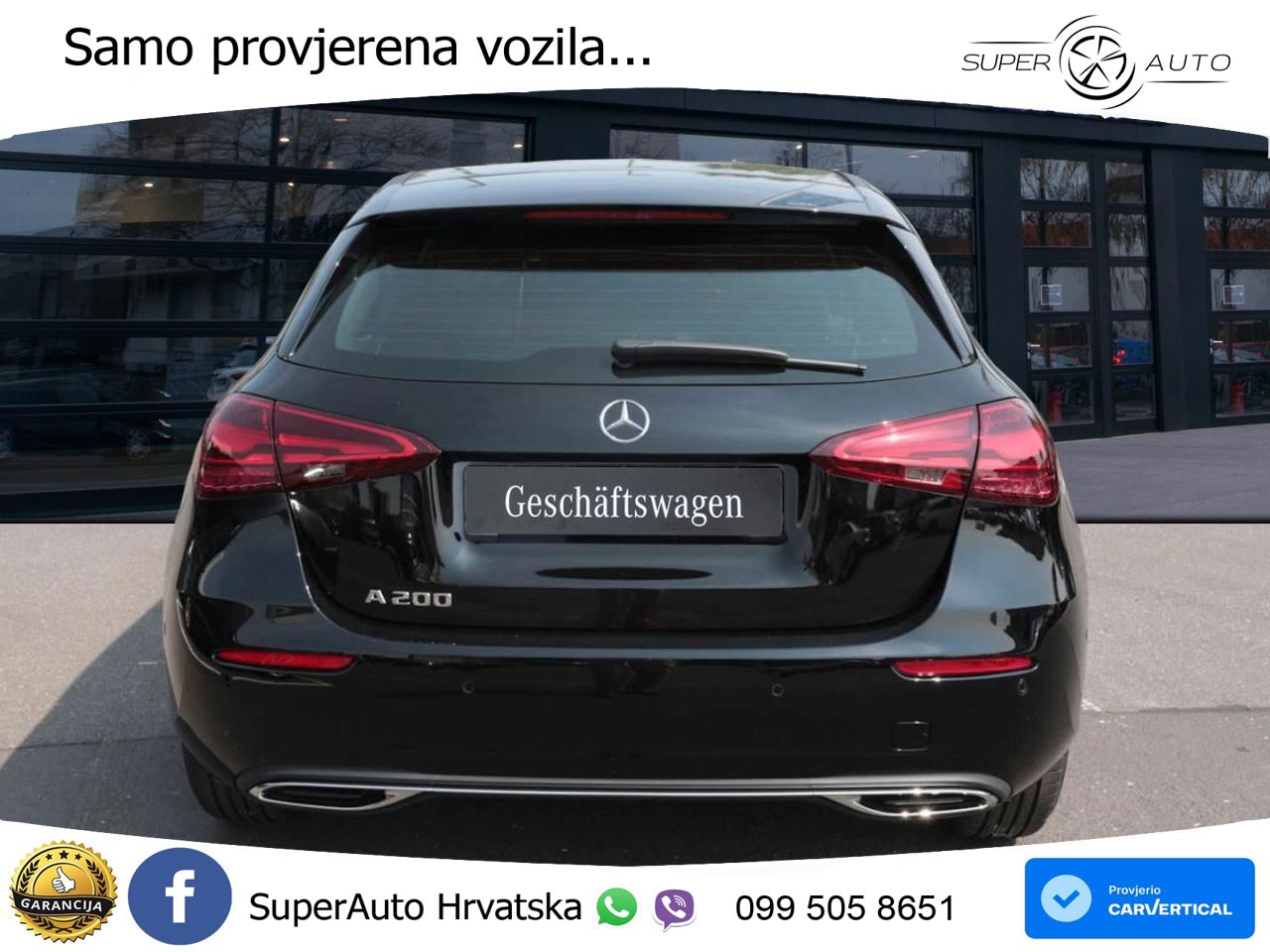 Mercedes-Benz A 200 7G-DCT LED+GR SJED+ACC