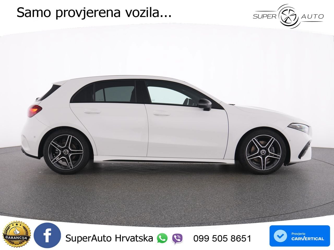 Mercedes-Benz A 180d 8G-DCT AMG LED+GR SJED+ACC