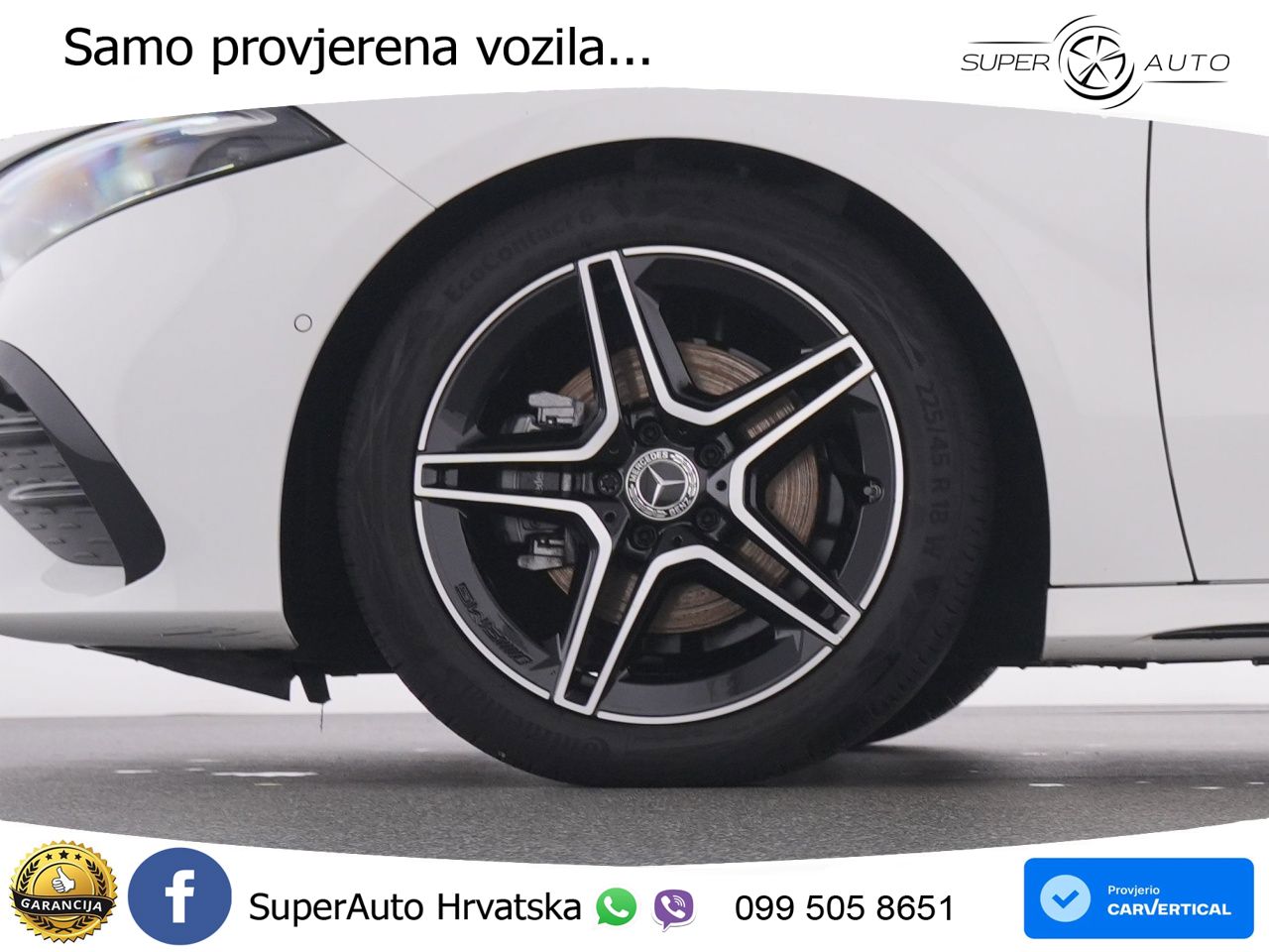 Mercedes-Benz A 180d 8G-DCT AMG LED+GR SJED+ACC