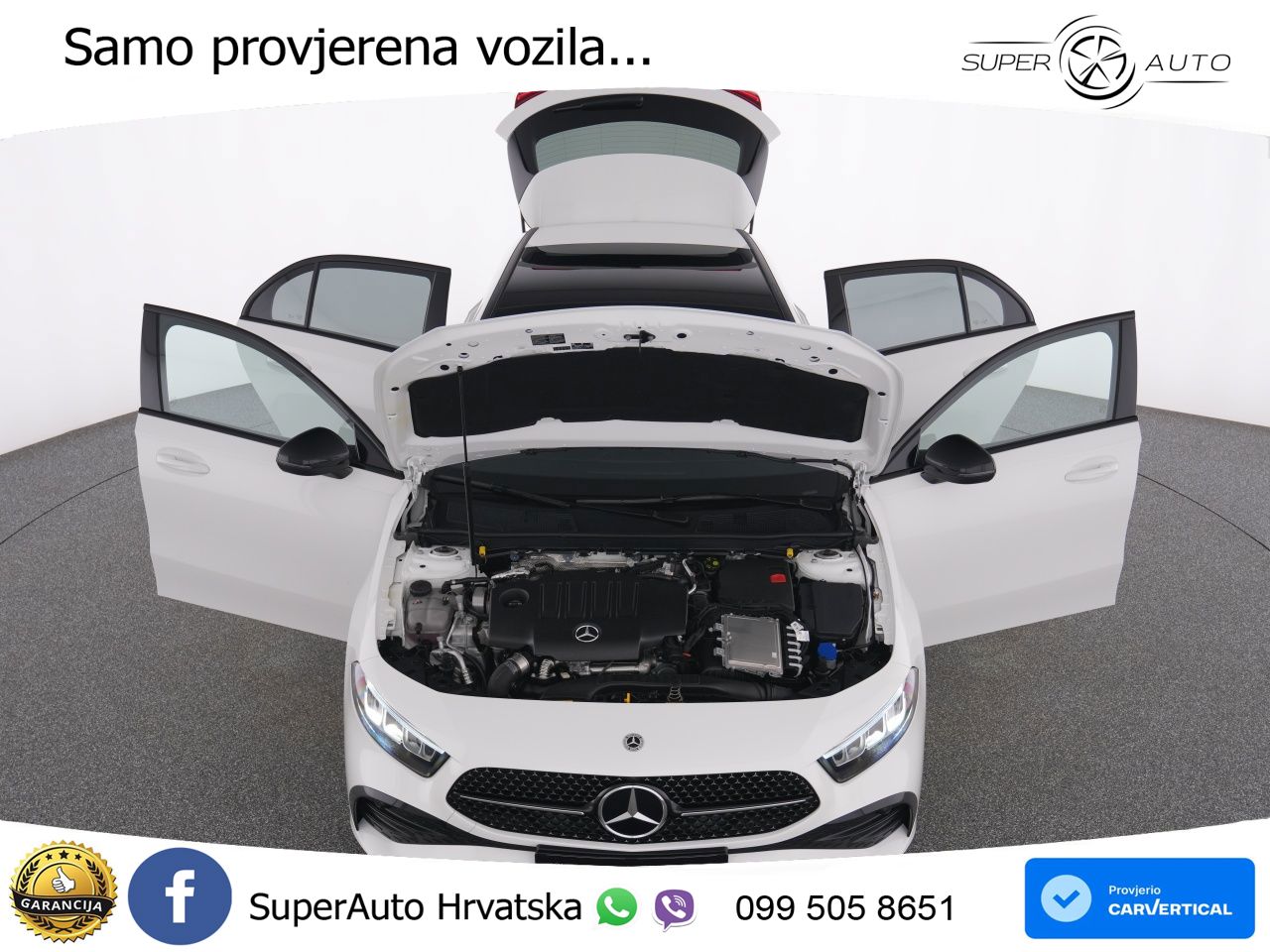 Mercedes-Benz A 180d 8G-DCT AMG LED+GR SJED+ACC