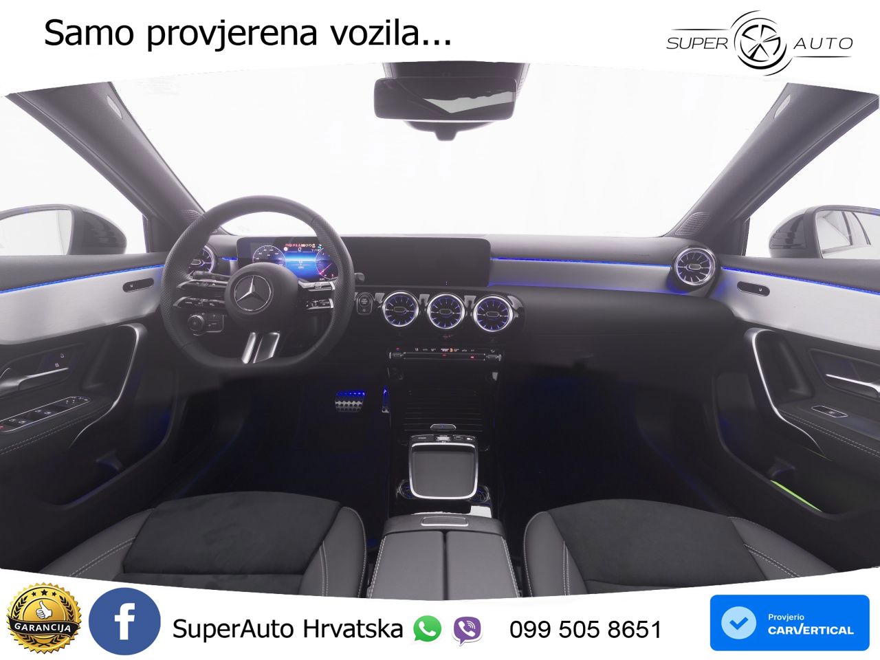 Mercedes-Benz A 180d 8G-DCT AMG LED+GR SJED+ACC