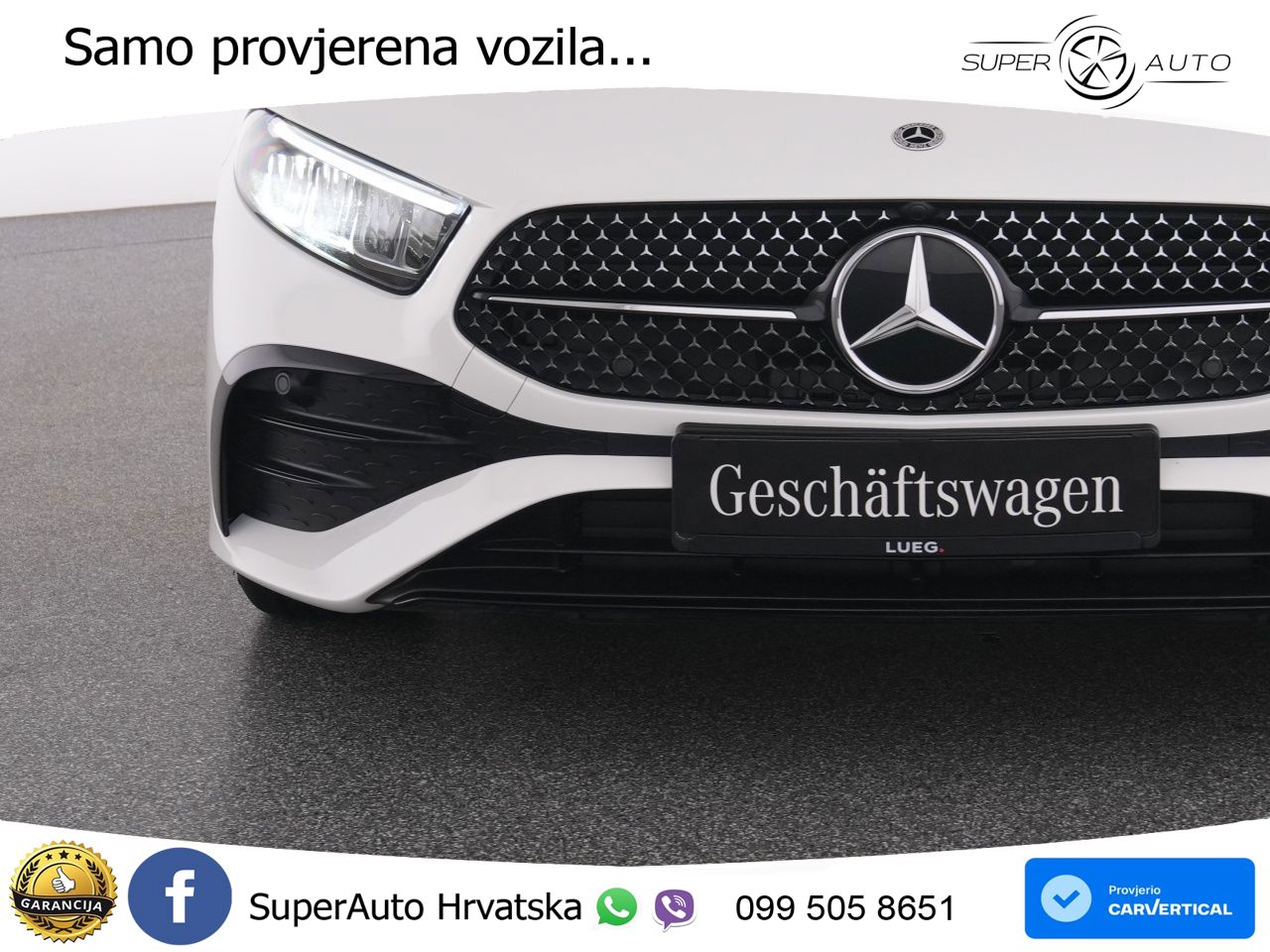 Mercedes-Benz A 180d 8G-DCT AMG LED+GR SJED+ACC