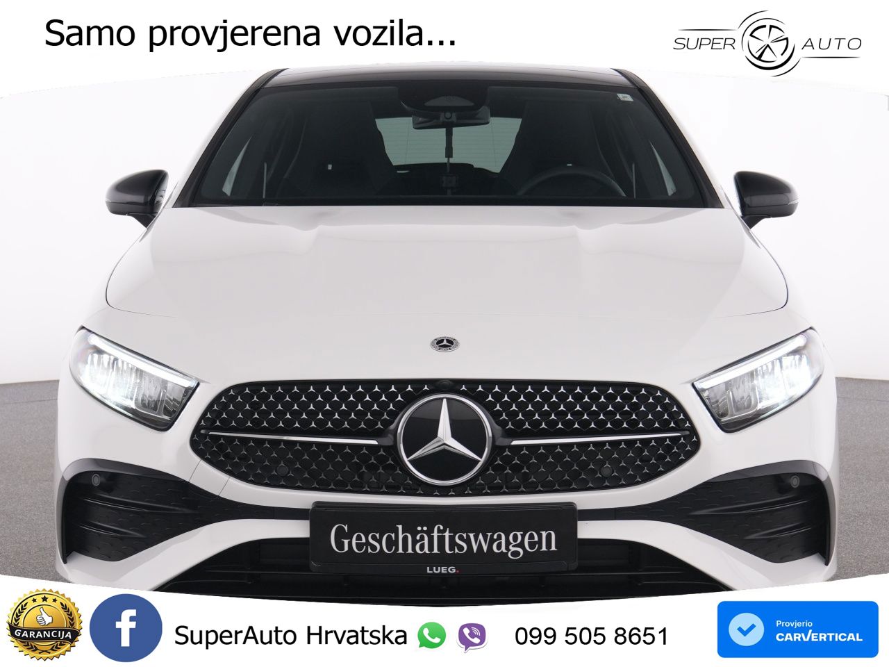 Mercedes-Benz A 180d 8G-DCT AMG LED+GR SJED+ACC