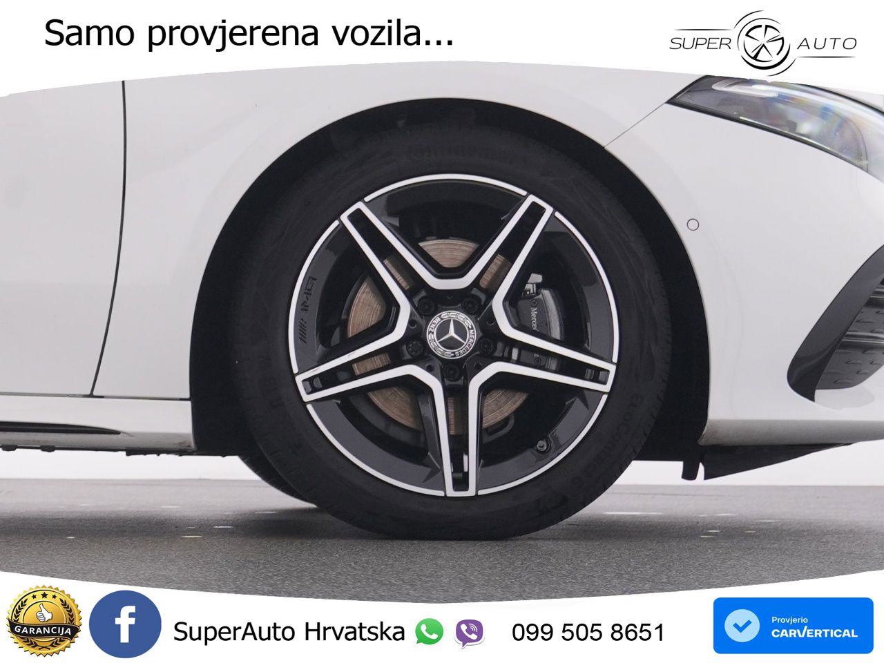 Mercedes-Benz A 180d 8G-DCT AMG LED+GR SJED+ACC