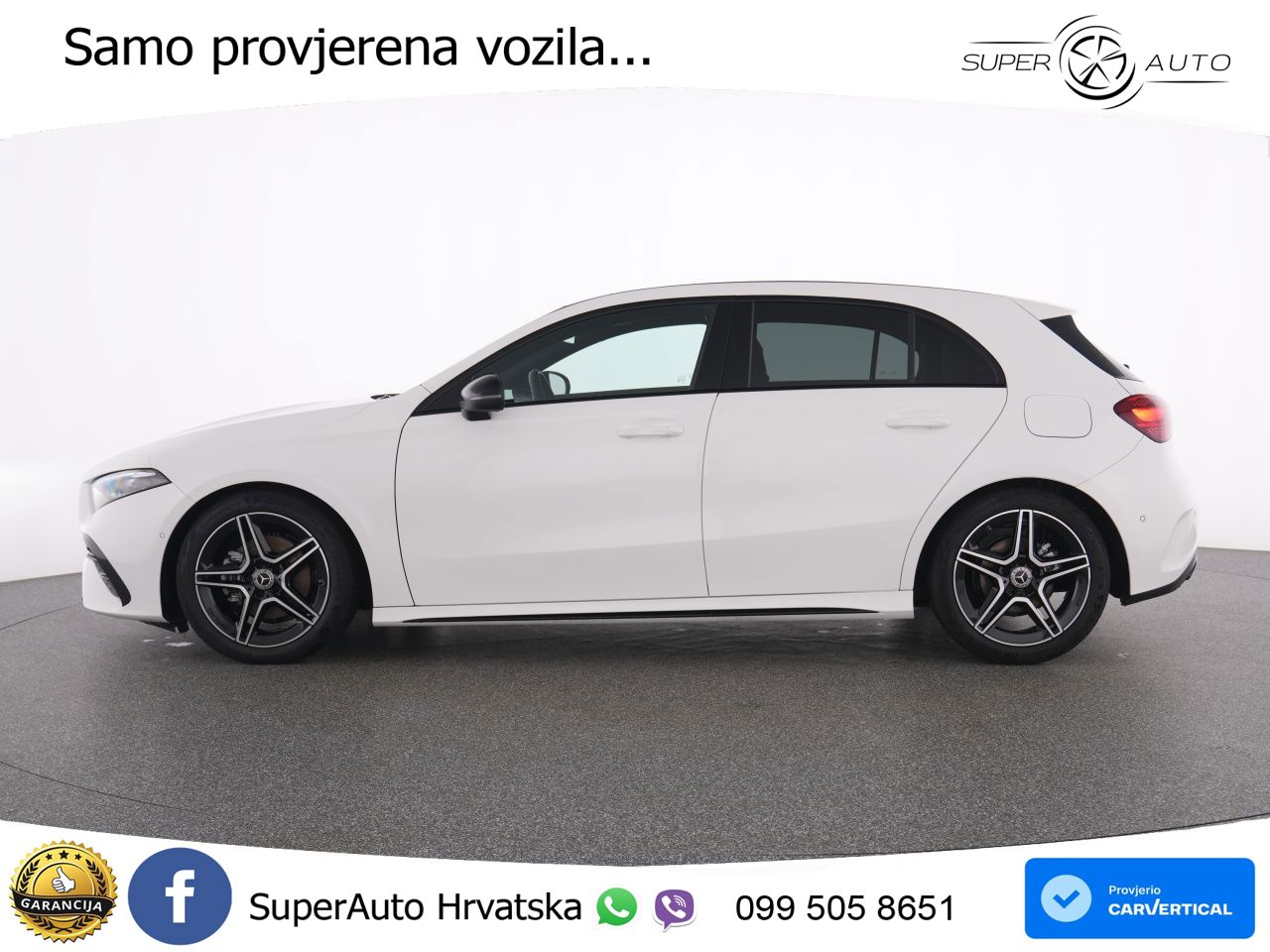 Mercedes-Benz A 180d 8G-DCT AMG LED+GR SJED+ACC