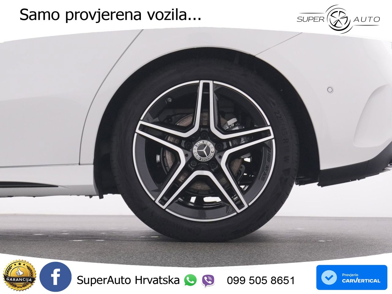 Mercedes-Benz A 180d 8G-DCT AMG LED+GR SJED+ACC