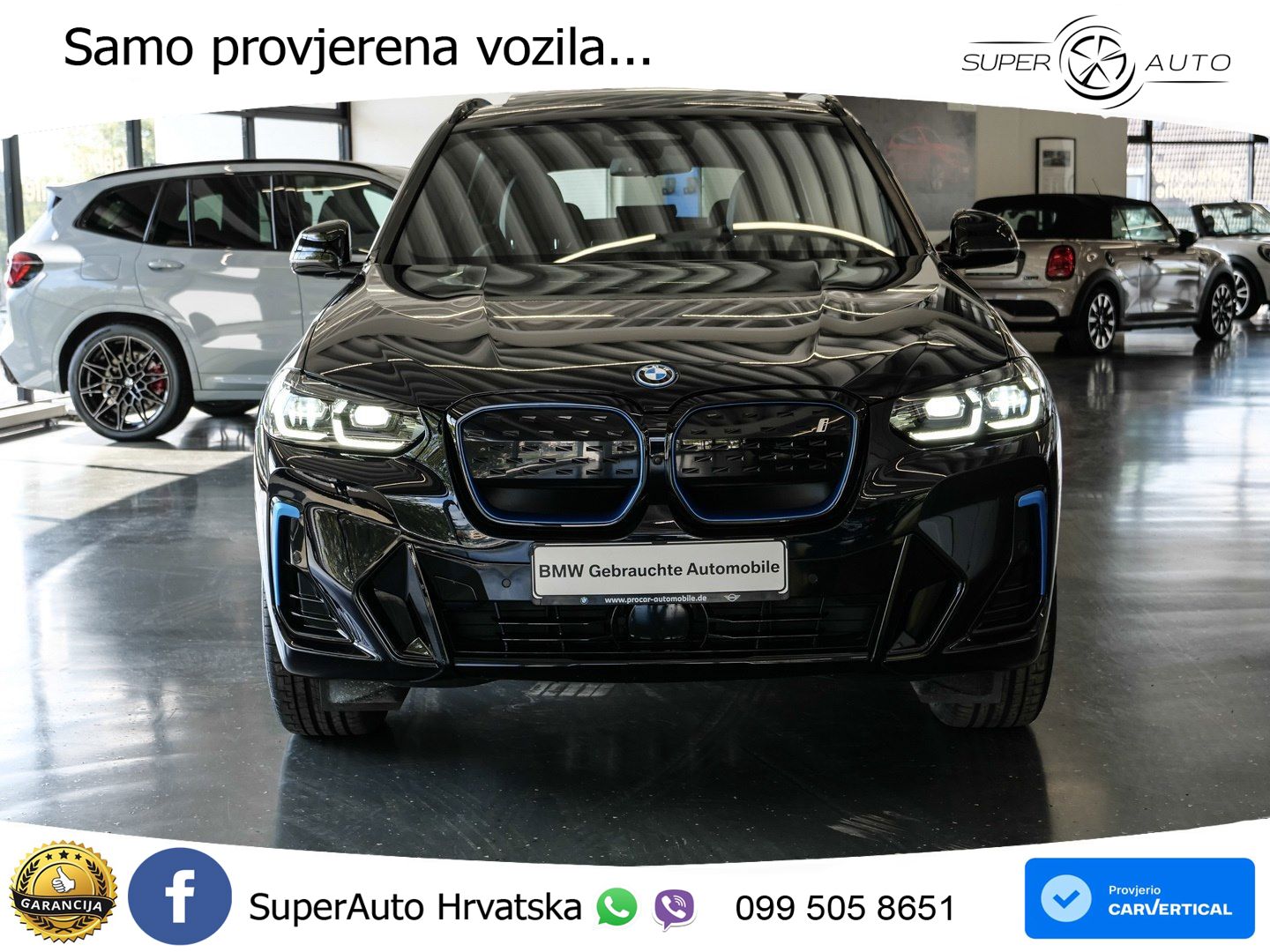 BMW iX3 80 kWh (286 KS)