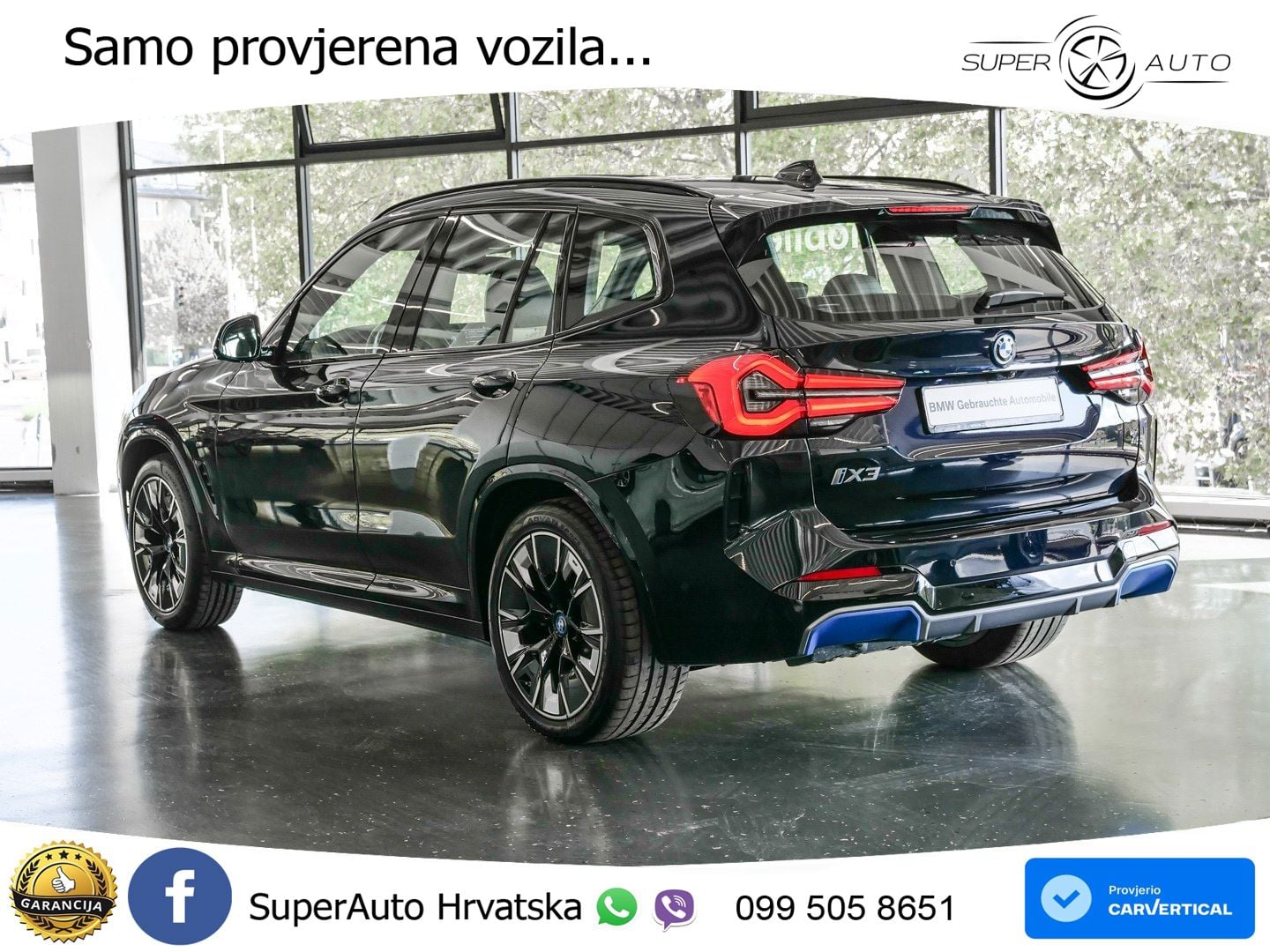 BMW iX3 80 kWh (286 KS)