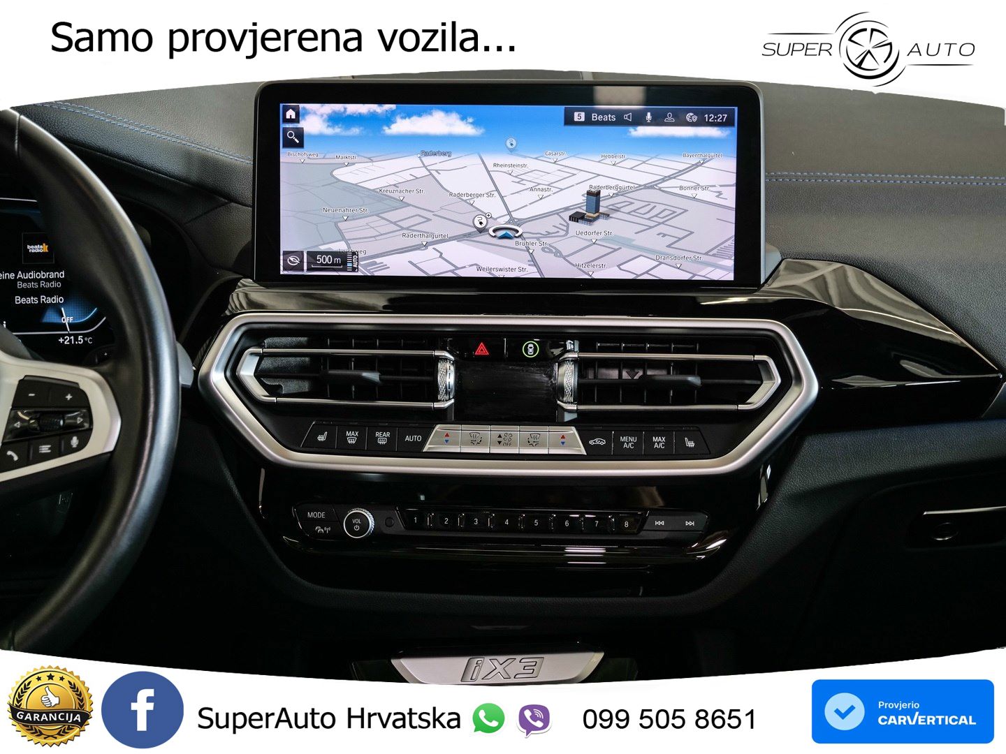 BMW iX3 80 kWh (286 KS)