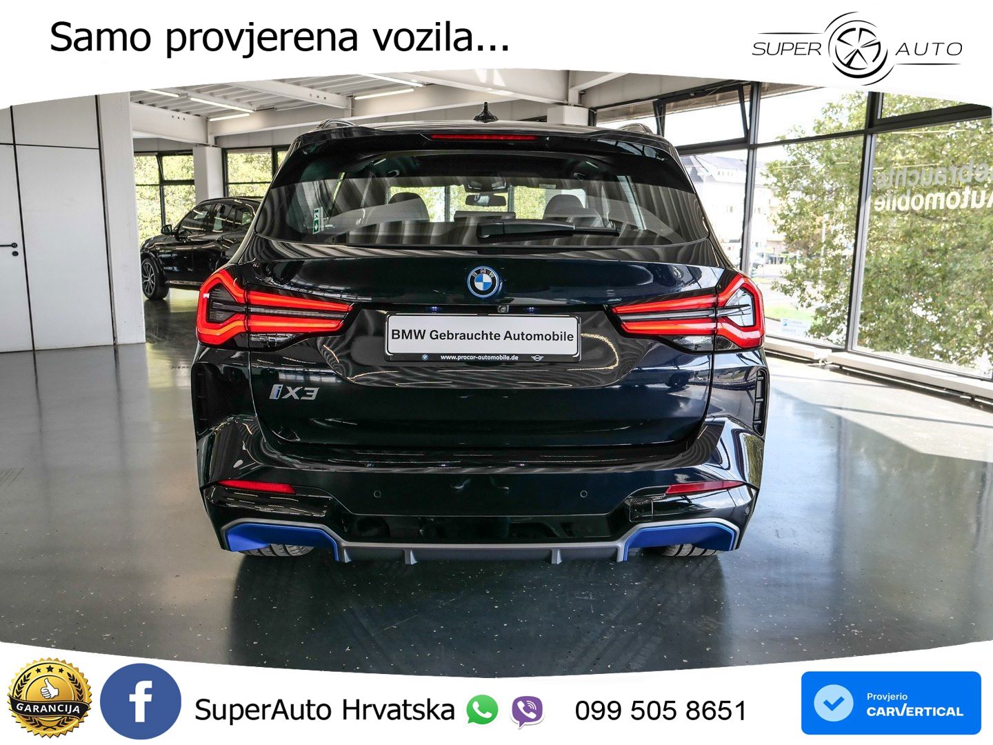 BMW iX3 80 kWh (286 KS)