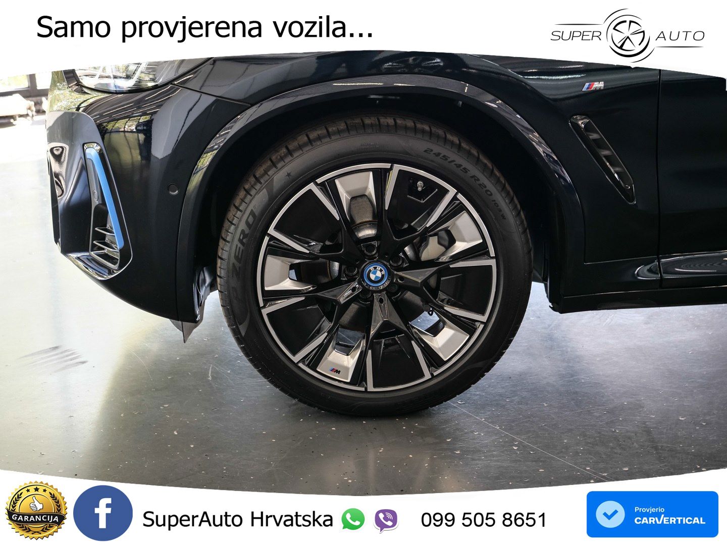 BMW iX3 80 kWh (286 KS)