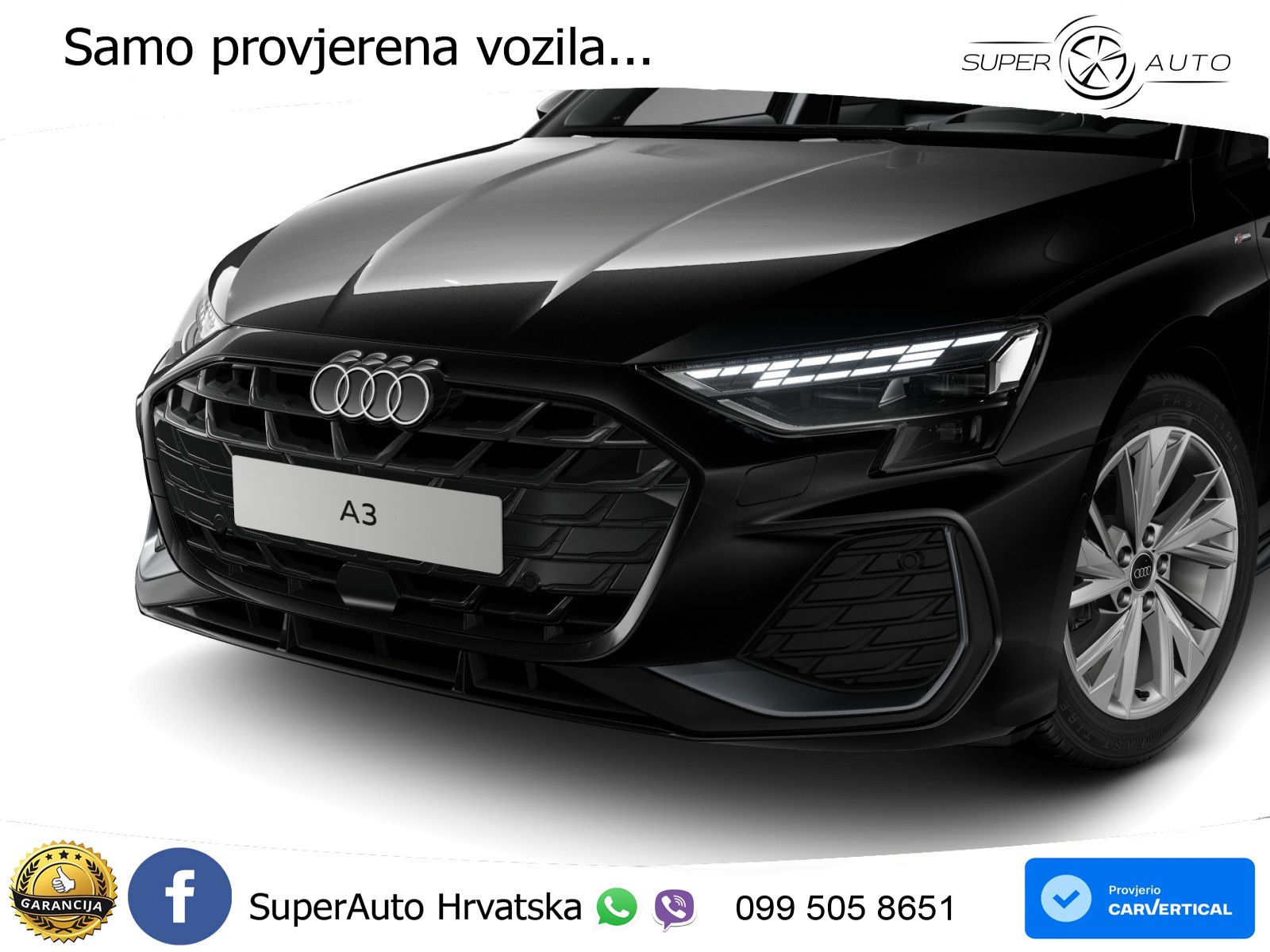 Audi A3 35 TFSI (150 KS) S tronic S line LED+GR SJED+ACC