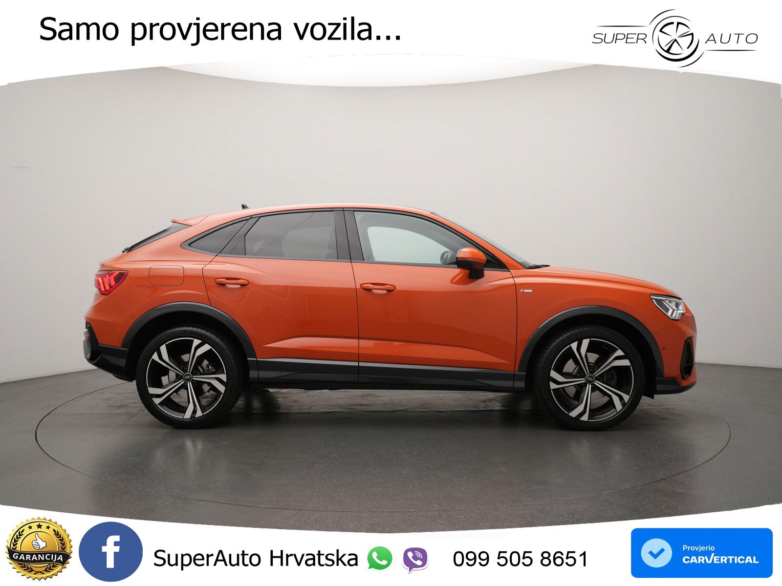Audi Q3 II Sportback 40 TFSI (190 KS) quattro S tronic S line MATRIX+GR SJED+KAM