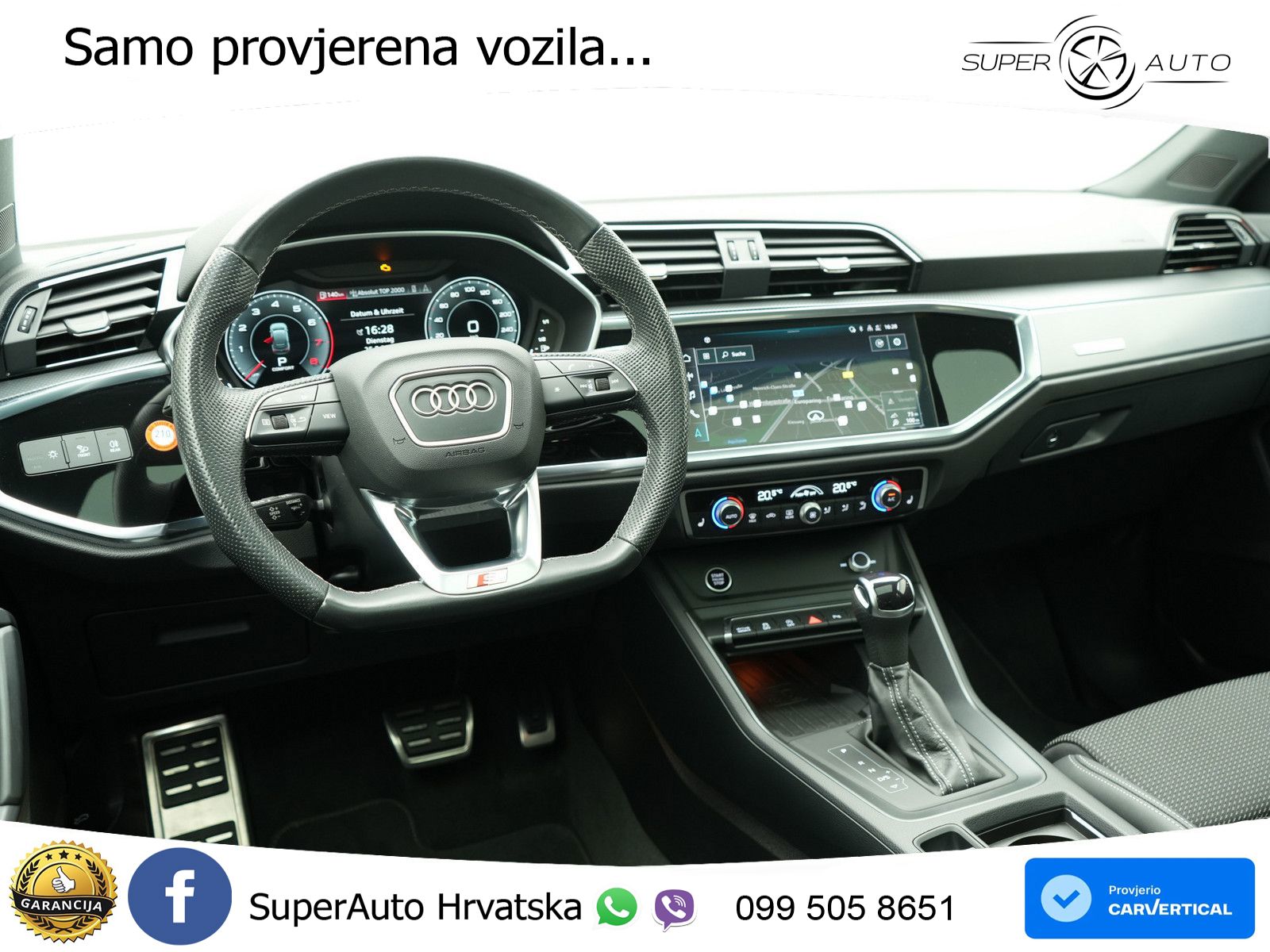 Audi Q3 II Sportback 40 TFSI (190 KS) quattro S tronic S line MATRIX+GR SJED+KAM