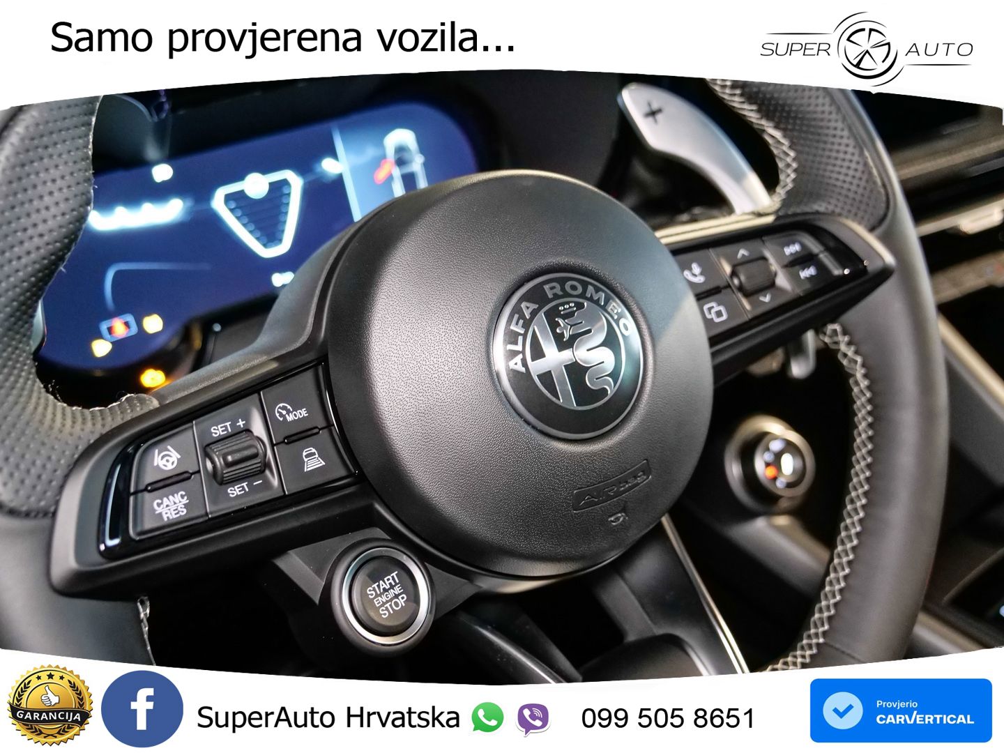 Alfa Romeo Tonale 1.5 VGT (174 KS) Hybrid TCT LED+GR SJED+ACC