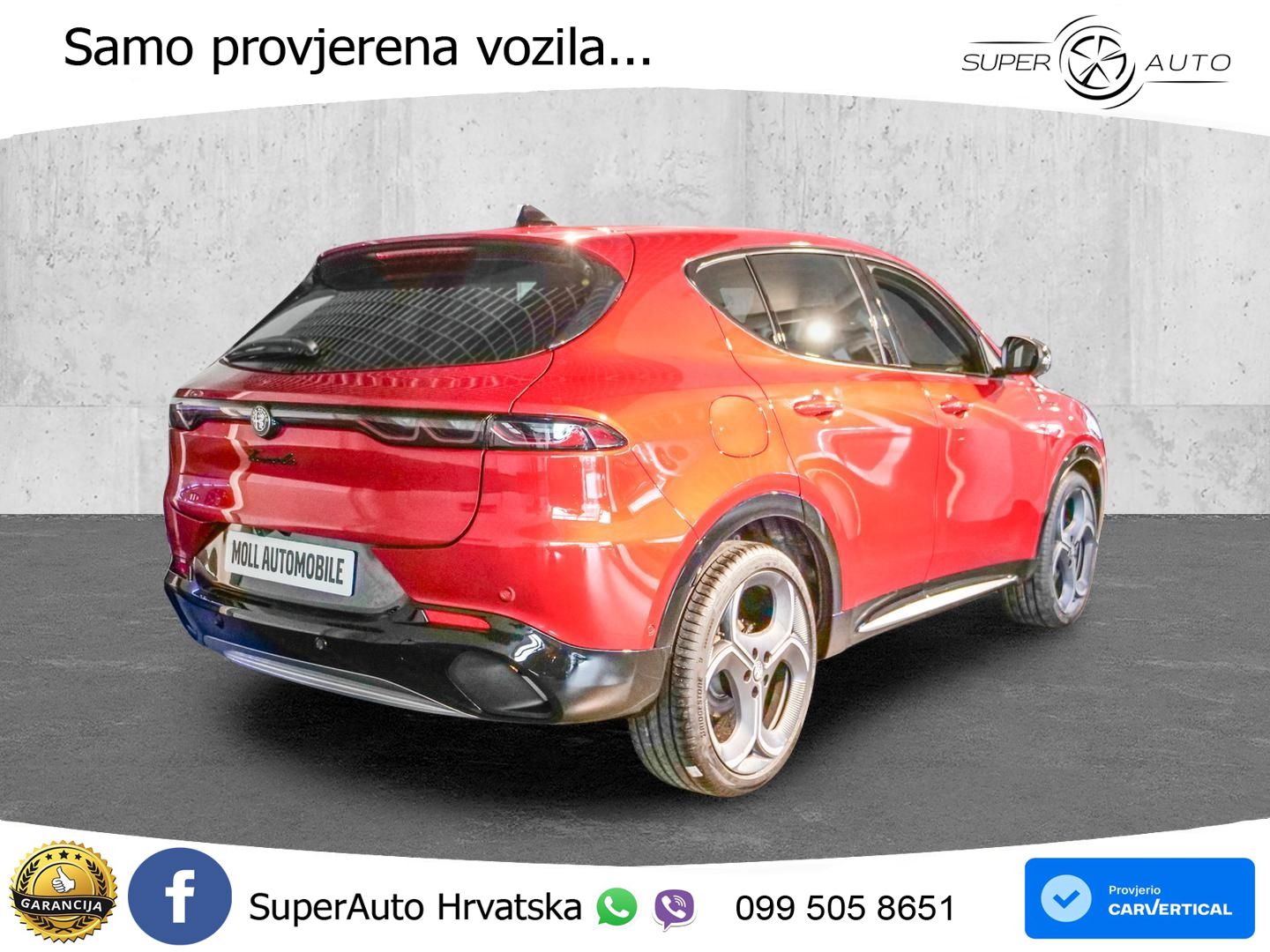 Alfa Romeo Tonale 1.5 VGT (174 KS) Hybrid TCT LED+GR SJED+ACC