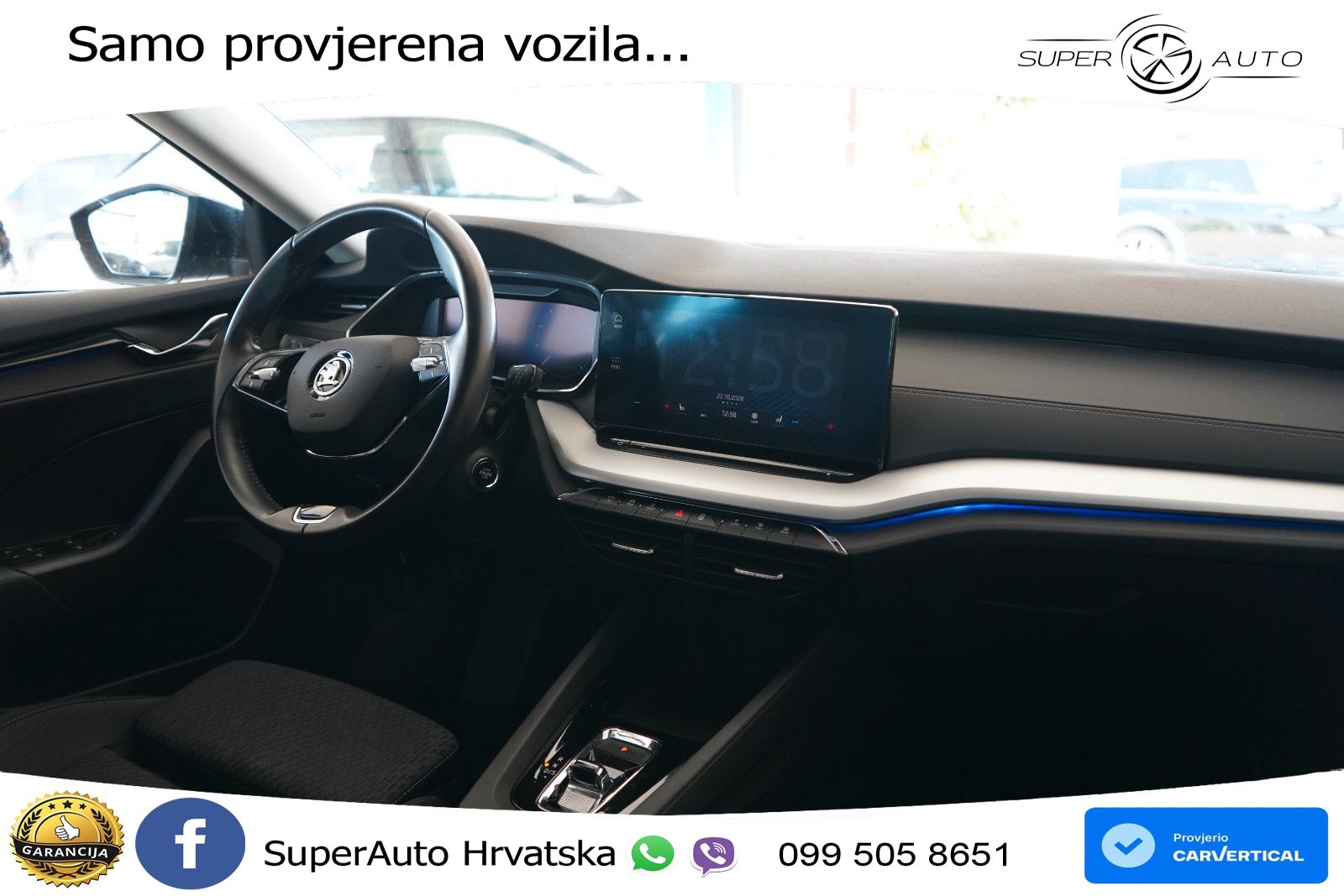 Škoda Octavia Combi 2.0 TDI (150 KS) DSG LED+GR SJED+ACC