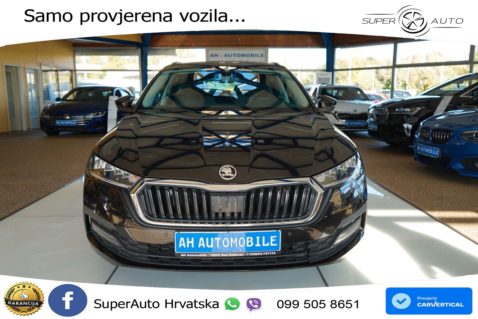 Škoda Octavia Combi 2.0 TDI (150 KS) DSG LED+GR SJED+ACC
