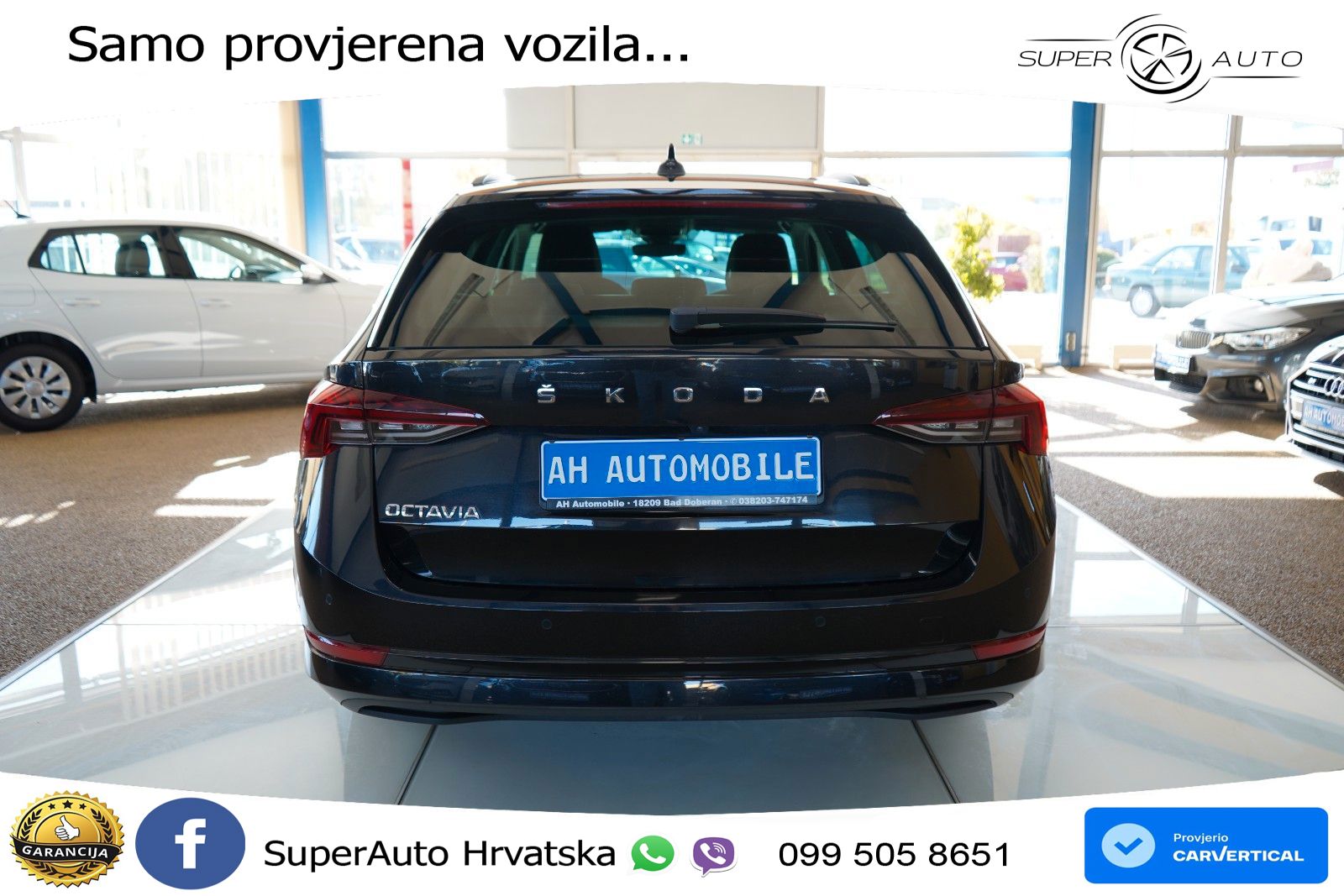 Škoda Octavia Combi 2.0 TDI (150 KS) DSG LED+GR SJED+ACC