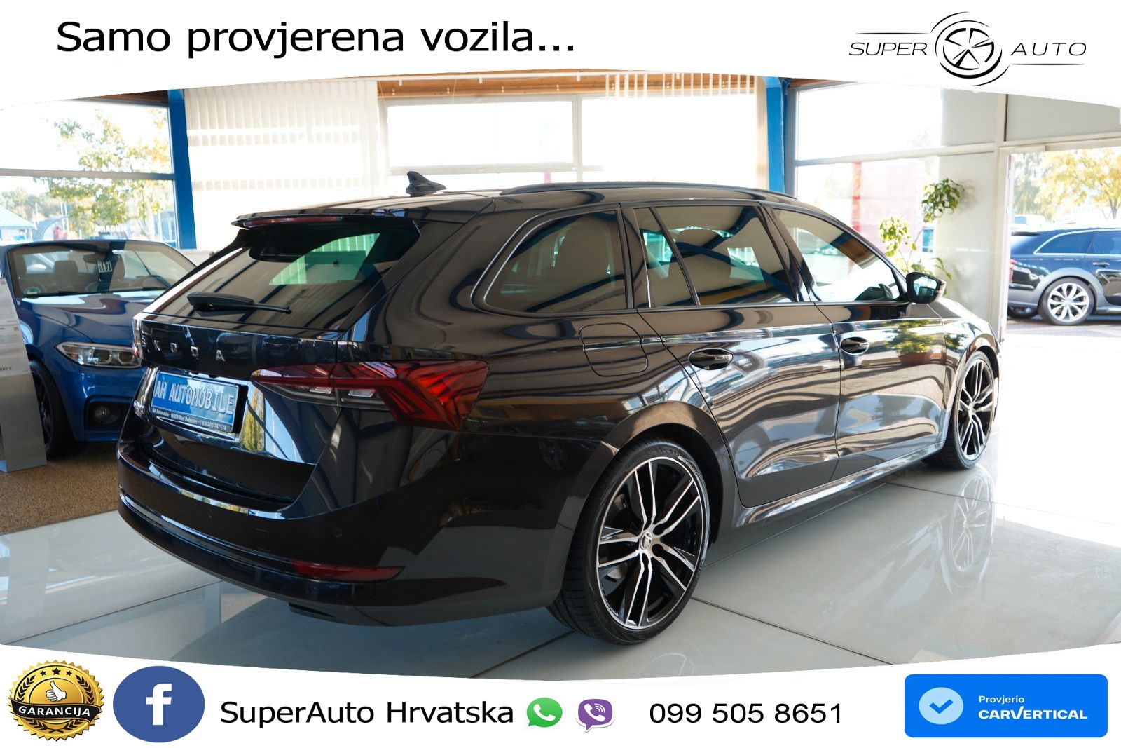Škoda Octavia Combi 2.0 TDI (150 KS) DSG LED+GR SJED+ACC