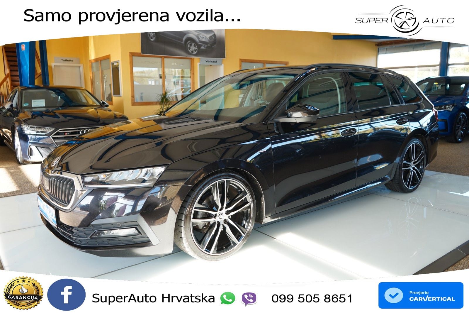 Škoda Octavia Combi 2.0 TDI (150 KS) DSG LED+GR SJED+ACC