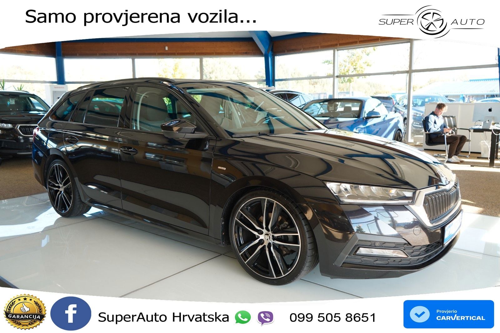Škoda Octavia Combi 2.0 TDI (150 KS) DSG LED+GR SJED+ACC