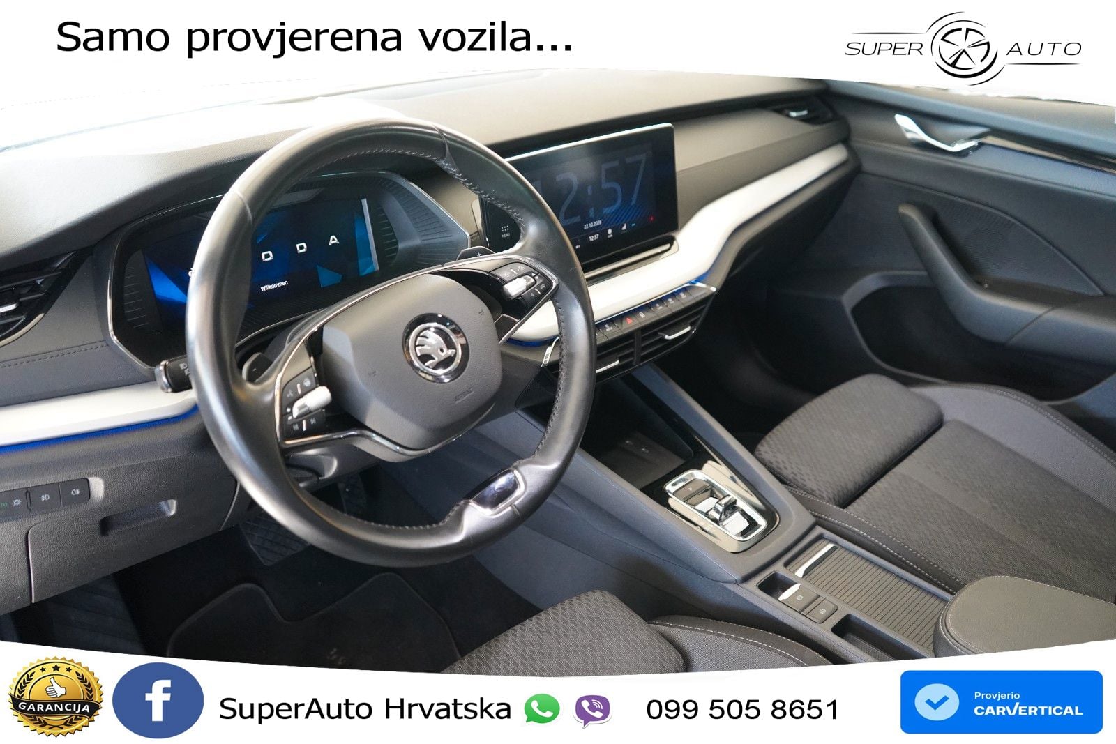 Škoda Octavia Combi 2.0 TDI (150 KS) DSG LED+GR SJED+ACC
