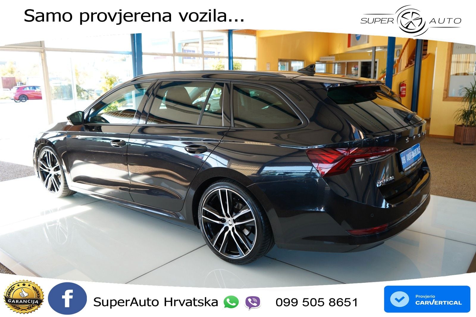 Škoda Octavia Combi 2.0 TDI (150 KS) DSG LED+GR SJED+ACC
