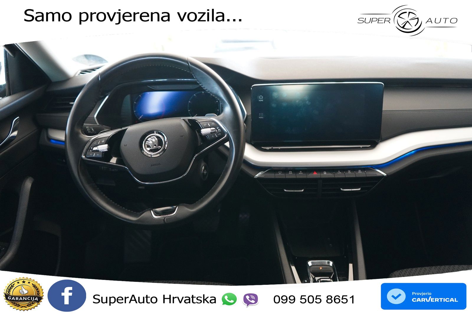Škoda Octavia Combi 2.0 TDI (150 KS) DSG LED+GR SJED+ACC