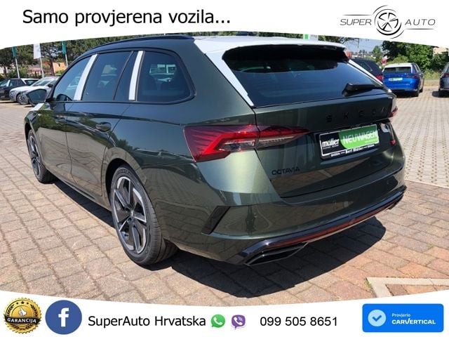 Škoda Octavia Combi RS 2.0 TSI (265 KS) DSG LED+GR SJED+ACC