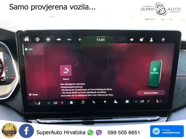 Škoda Octavia Combi RS 2.0 TSI (265 KS) DSG LED+GR SJED+ACC