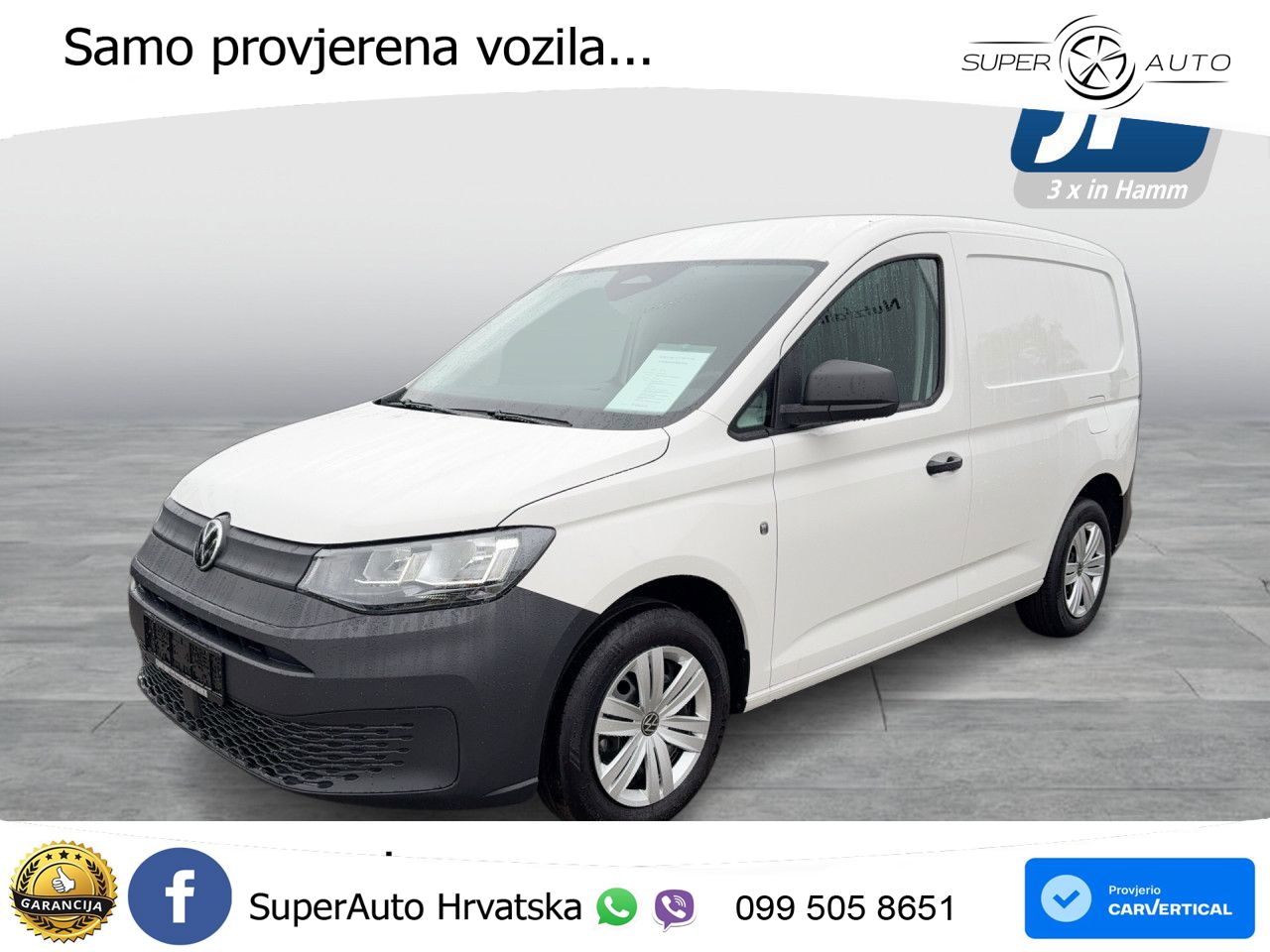 Volkswagen Caddy Cargo Motor 2.0 l TDI EU6 SCR 75 kW 102 KS