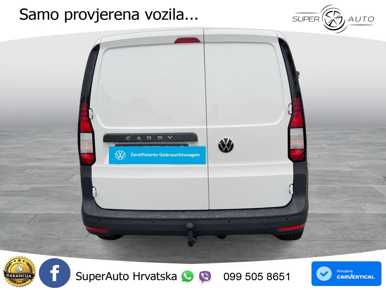 Volkswagen Caddy Cargo Motor 2.0 l TDI EU6 SCR 75 kW 102 KS