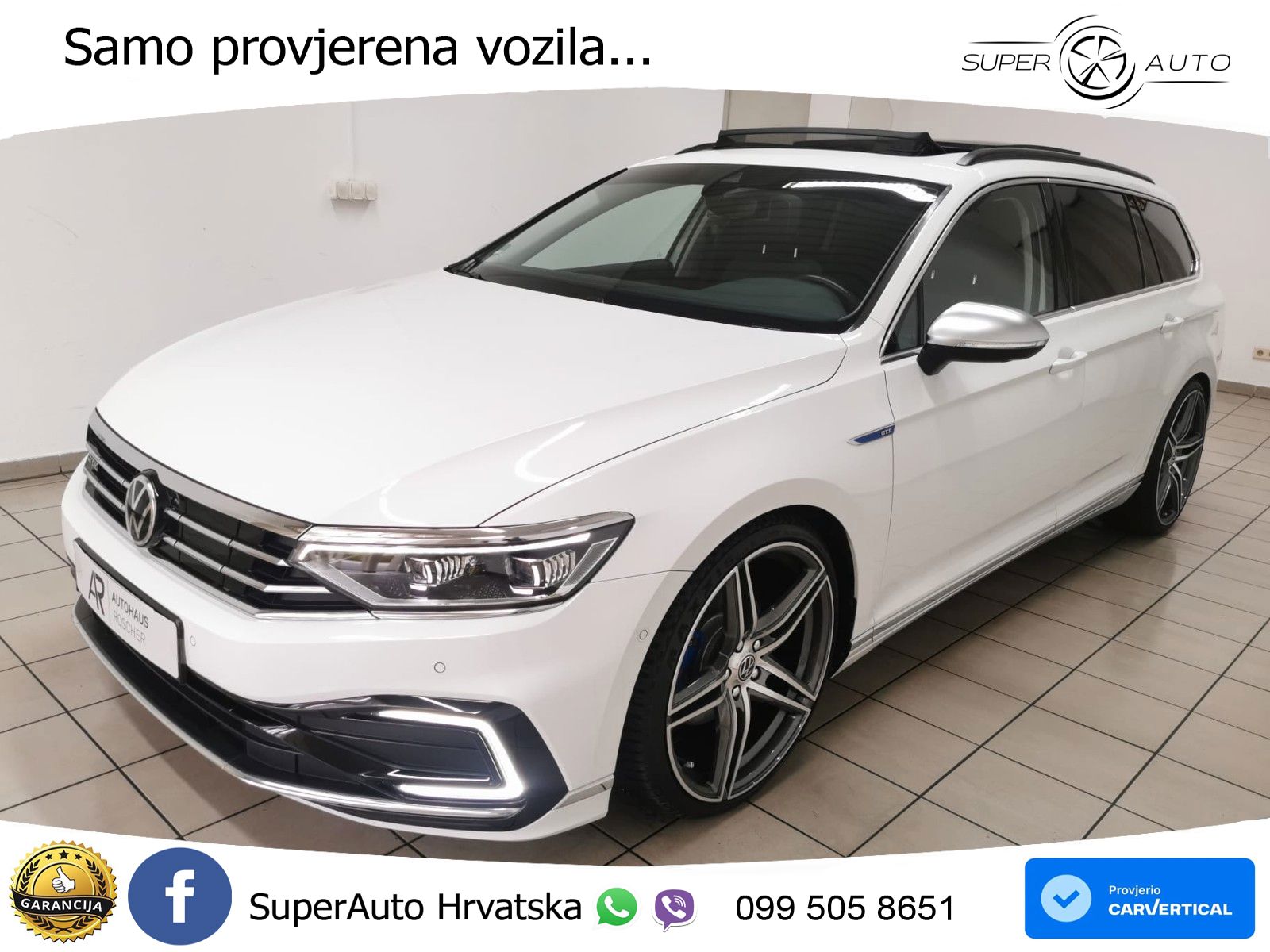 Volkswagen Passat Variant GTE 1.4 TSI (218 KS) DSG LED+GR SJED+ACC
