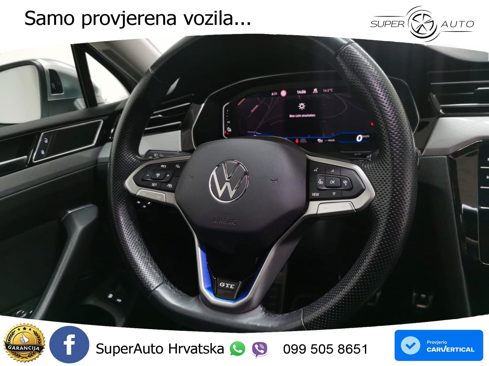 Volkswagen Passat Variant GTE 1.4 TSI (218 KS) DSG LED+GR SJED+ACC