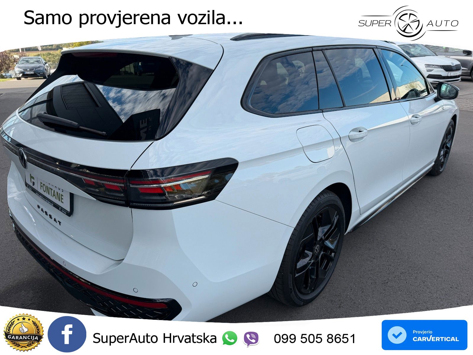 Volkswagen Passat Variant 2.0 TDI (193 KS) 4MOTION DSG R-Line LED+GR SJED+ACC