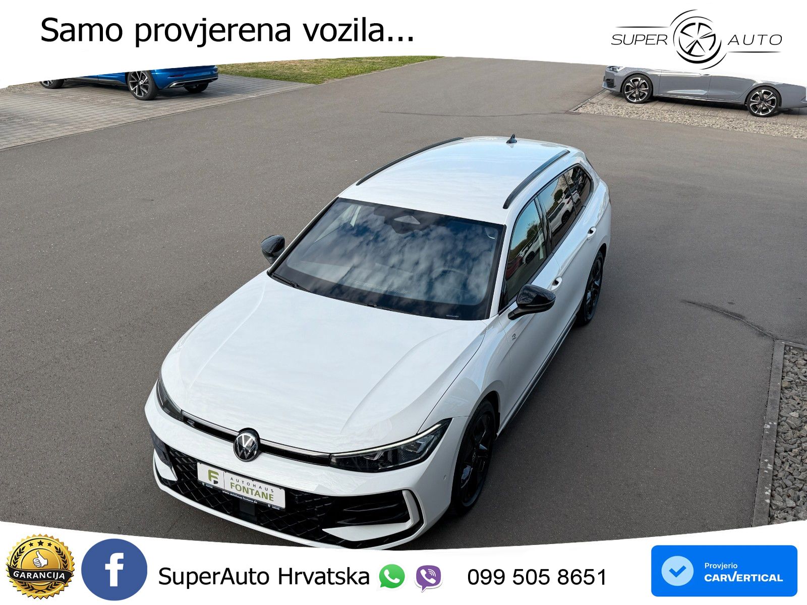 Volkswagen Passat Variant 2.0 TDI (193 KS) 4MOTION DSG R-Line LED+GR SJED+ACC