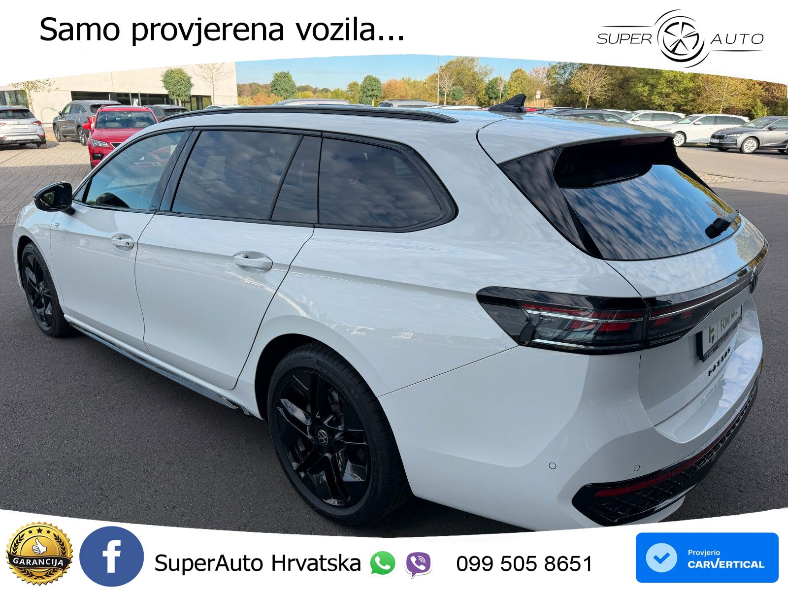 Volkswagen Passat Variant 2.0 TDI (193 KS) 4MOTION DSG R-Line LED+GR SJED+ACC