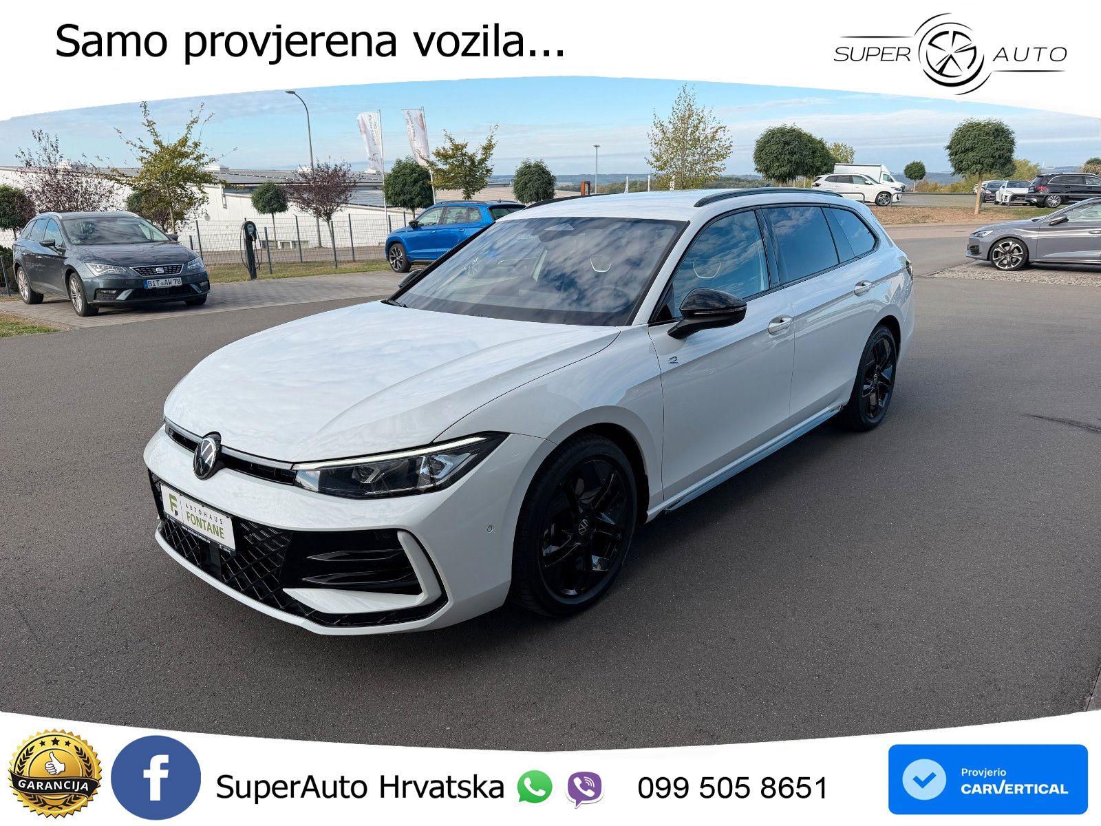 Volkswagen Passat Variant 2.0 TDI (193 KS) 4MOTION DSG R-Line LED+GR SJED+ACC