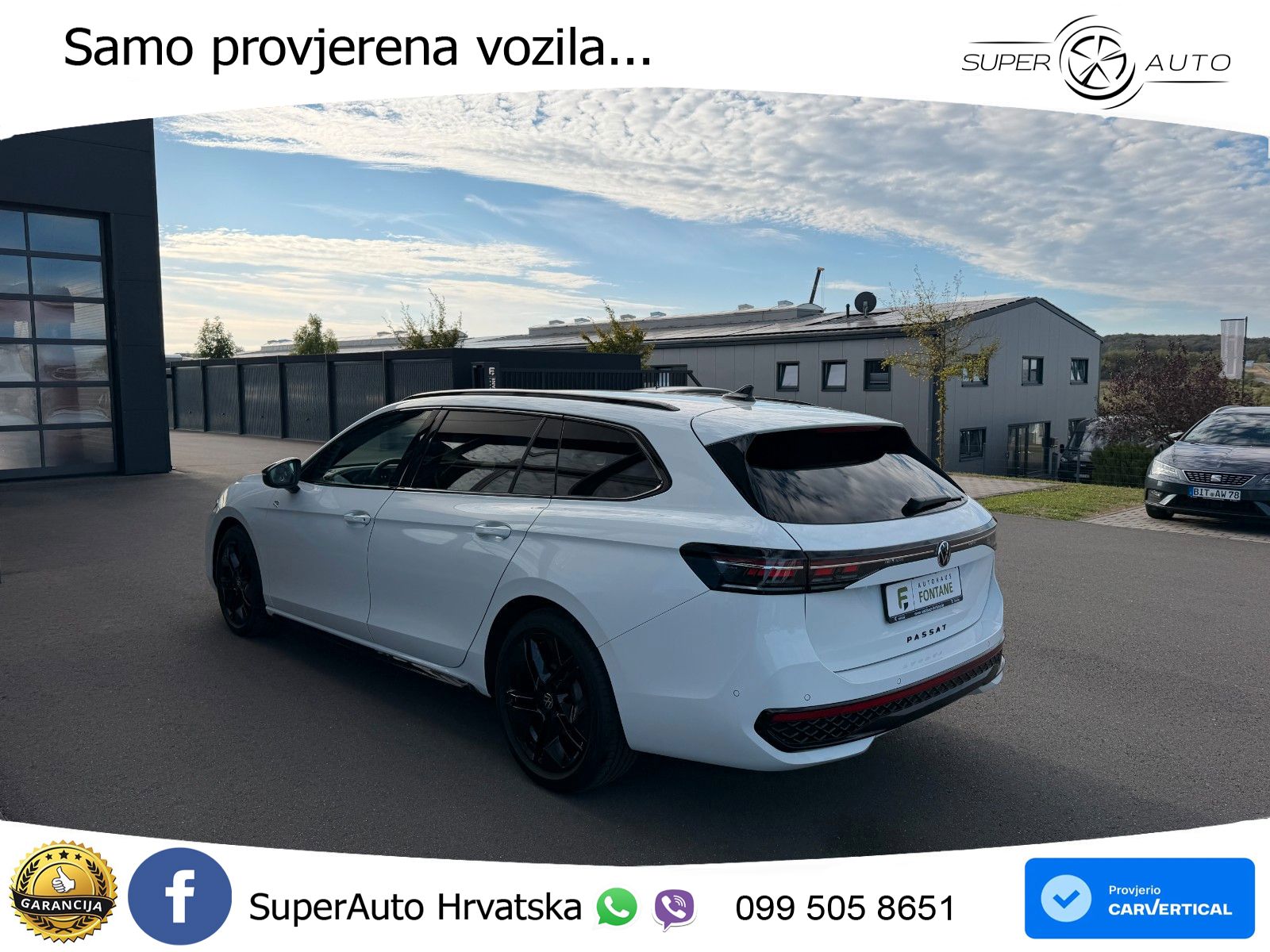 Volkswagen Passat Variant 2.0 TDI (193 KS) 4MOTION DSG R-Line LED+GR SJED+ACC