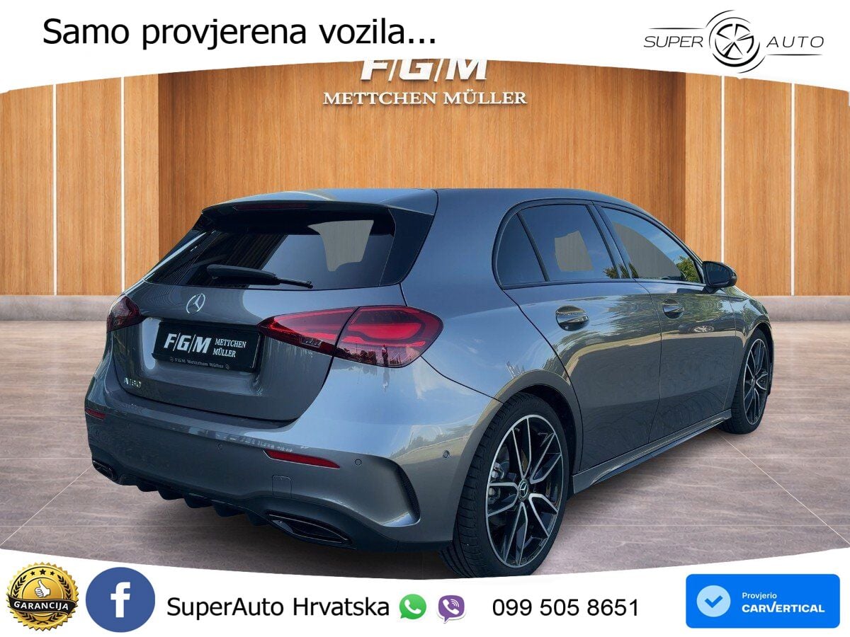 Mercedes-Benz A 180 7G-DCT AMG LED+GR SJED+ACC