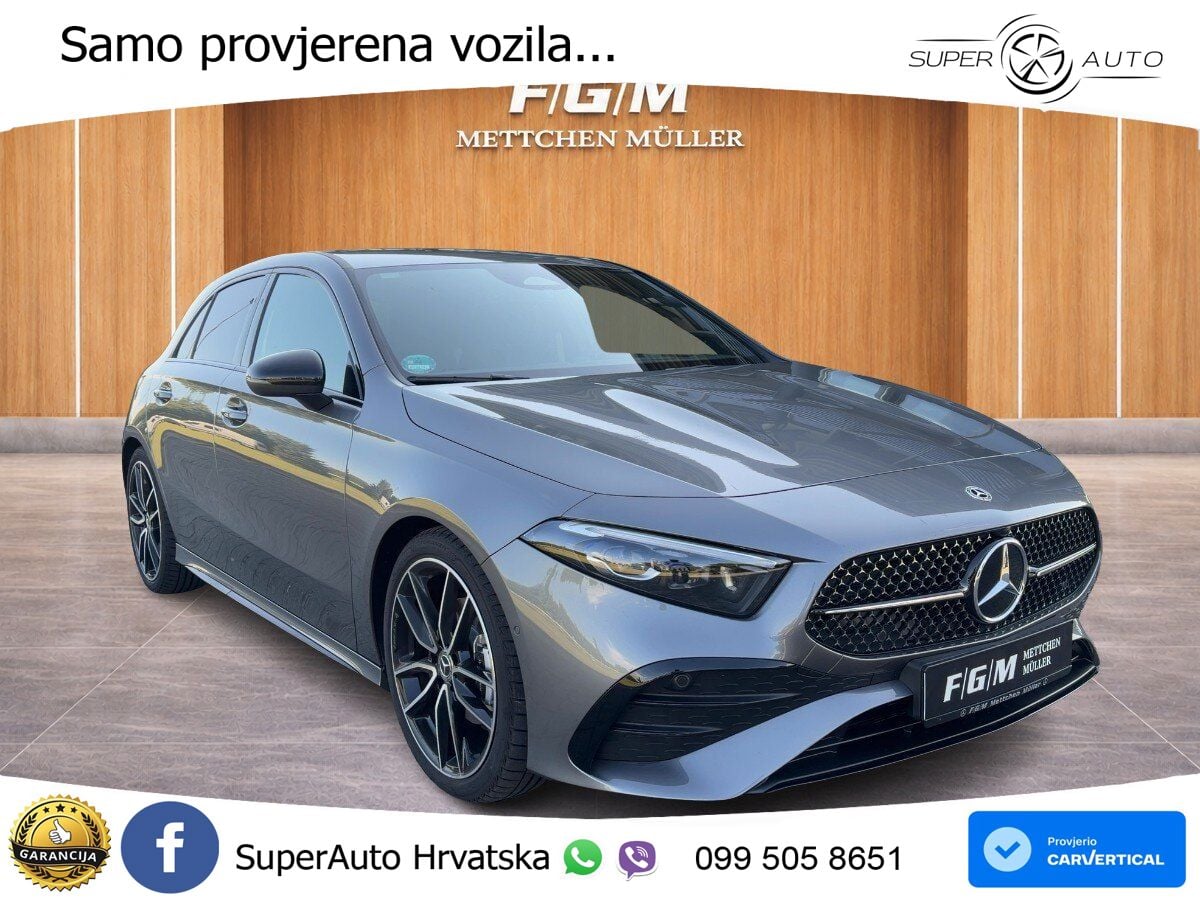 Mercedes-Benz A 180 7G-DCT AMG LED+GR SJED+ACC