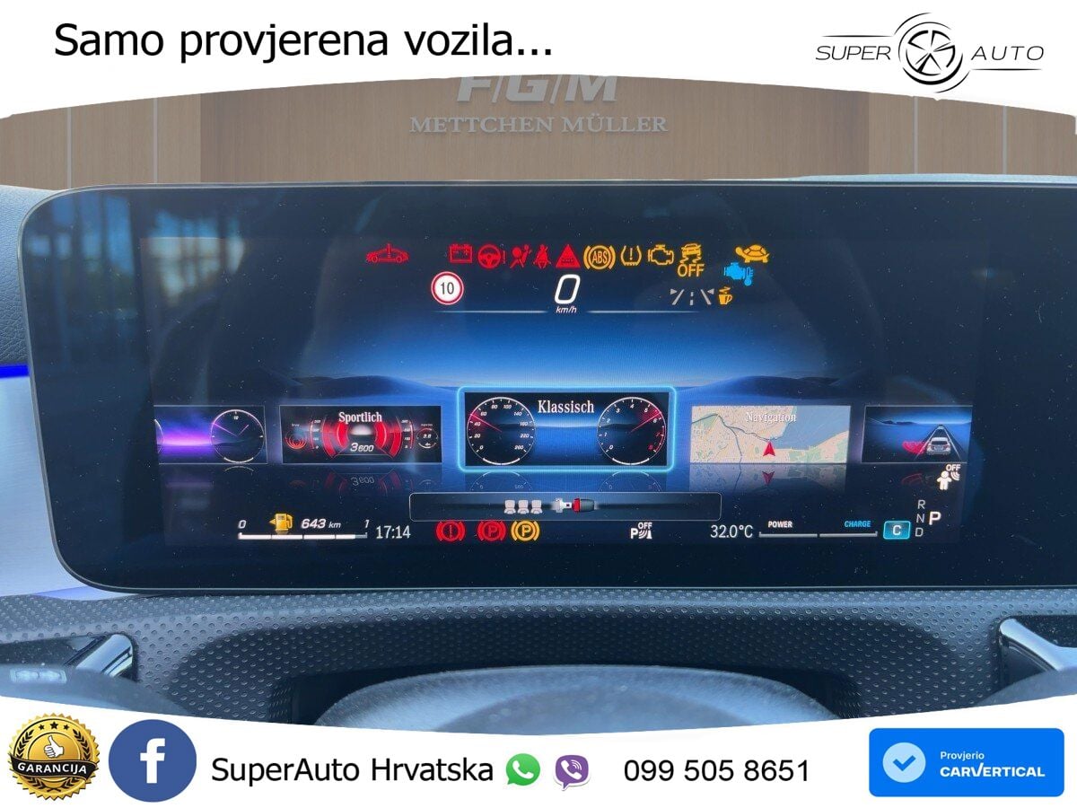 Mercedes-Benz A 180 7G-DCT AMG LED+GR SJED+ACC