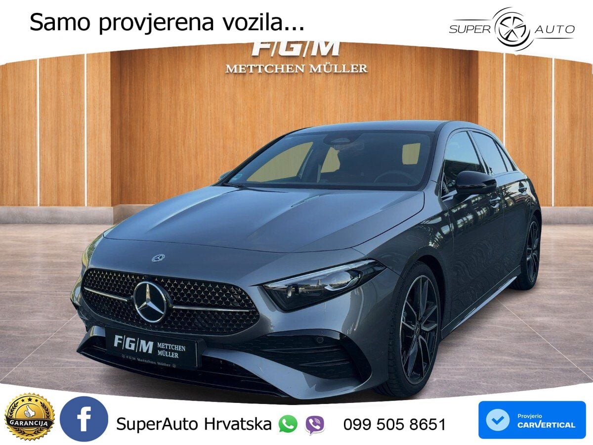 Mercedes-Benz A 180 7G-DCT AMG LED+GR SJED+ACC